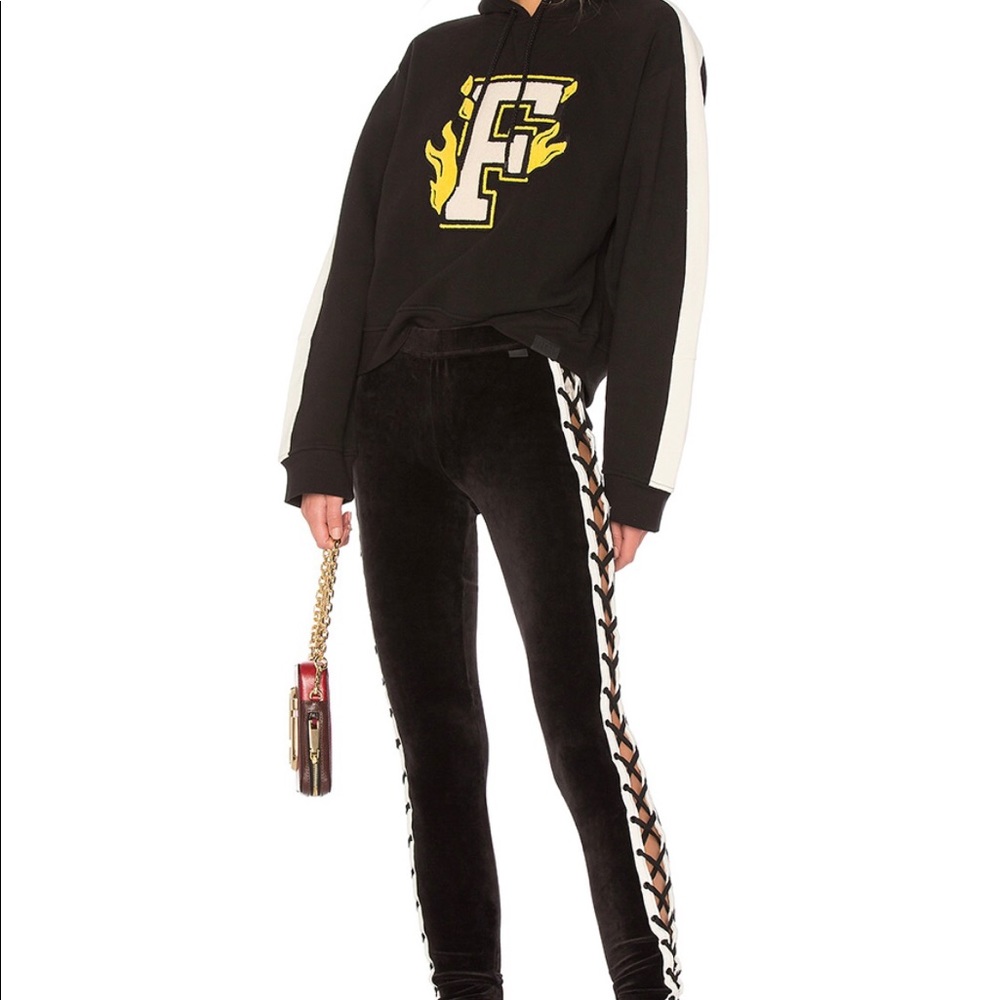 Fenty puma Velour Lace Up Leggings